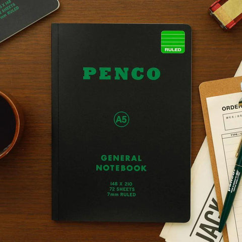 Penco Soft PP Ruled A5 Notebooks