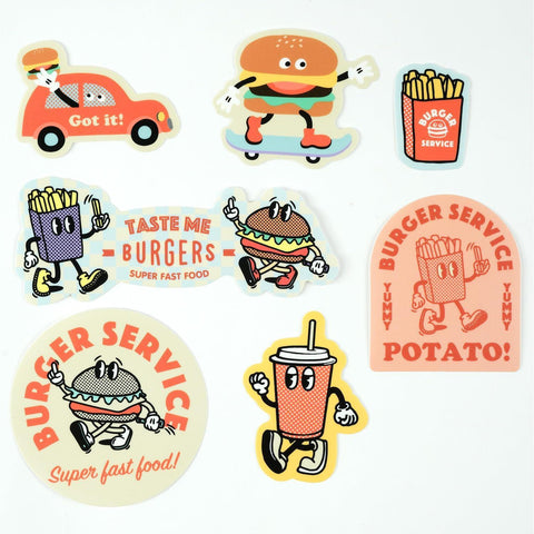 Burgers Sticker Pack