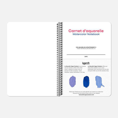Carnet d'Aquarelle Watercolor Notebook