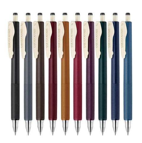 Sarasa Vintage Nano Gel Pens