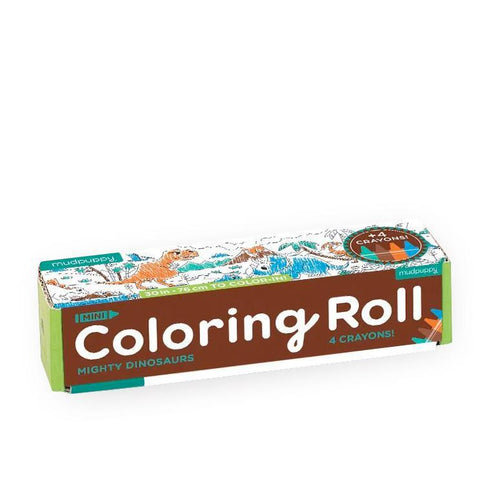 Dinosaurs Mini Coloring Roll