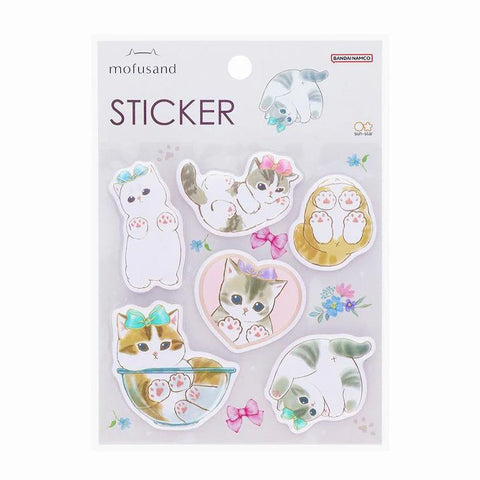 Mofusand Cat Paws Puffy Stickers