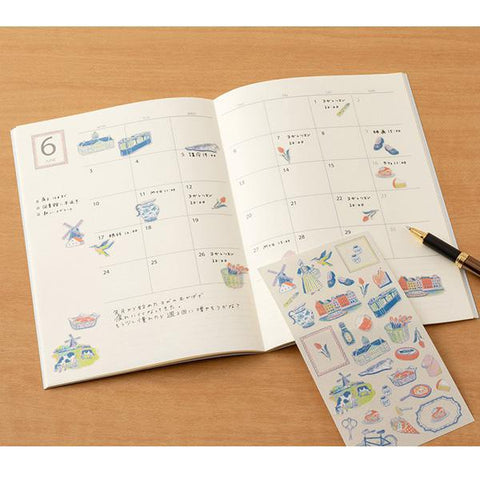 Dutch Motifs Sticker Sheet