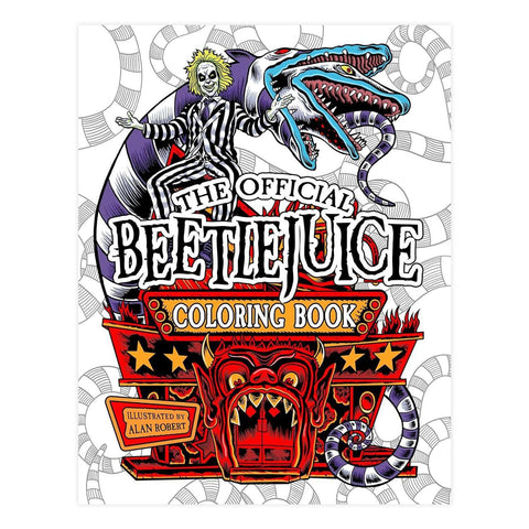 The Official Beetlejuice Coloring Book