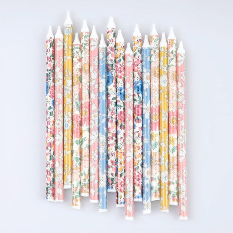 Liberty Mixed Print Party Candles