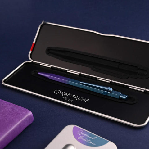 849 Claim Your Style Ballpoint Pen, Purple Ocean