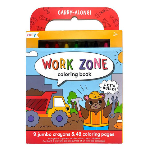 Work Zone Carry Along! Coloring Book