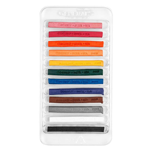 Compressed Pastel Chalk Sticks, Rainbow