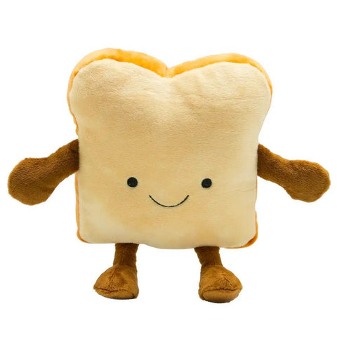 Tasty Toast Dog Toy