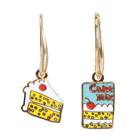 Cake + Cake Mix Earrings