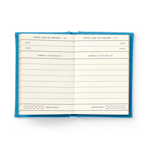 Tiny Hopes + Dreams Tiny Diary