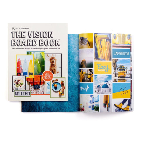 The Vision Board Book: 700+ Words + Images