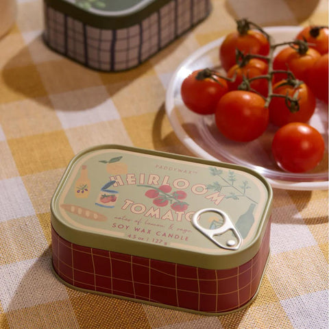 Heirloom Tomato Bistro Tin Candle
