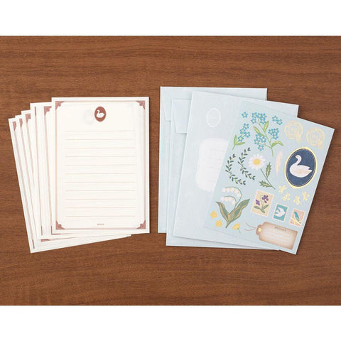 Collage Bird Letter Set