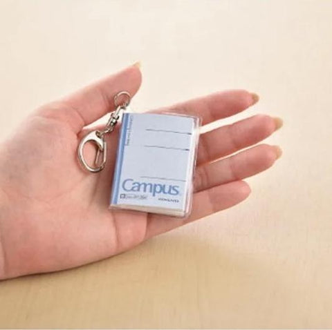 Campus Mini Notebook Keychain