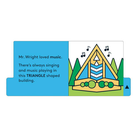 My First Shapes with Frank Lloyd Wright Board Book