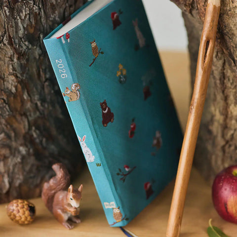 Bow + Tie: In the Forest Hobonichi HON A5 2026 Planner