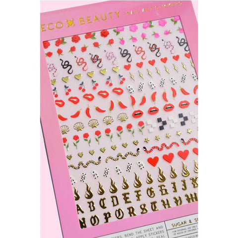 Sugar + Spice Nail Art Stickers