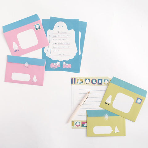Ghost Wearing Shoes Frame Letter Set