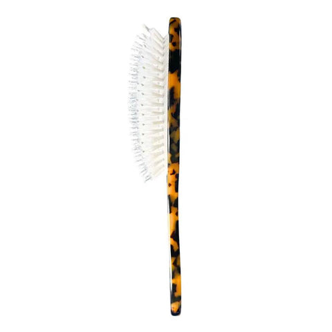 Crane Hand-Painted Acetate Hair Brush