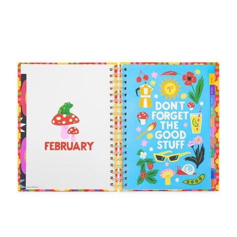 Flower Quilt 2025 Planner