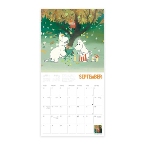 Moomin 2026 Wall Calendar