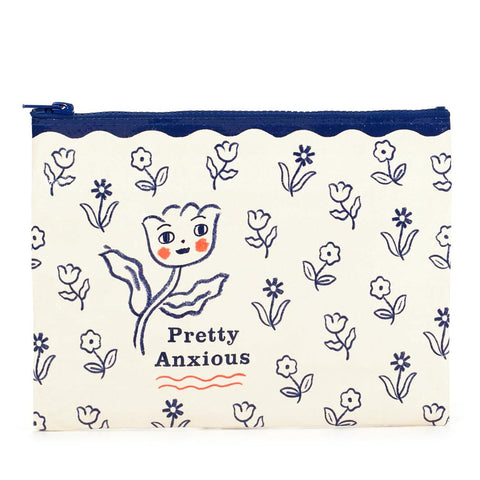 Pretty Anxious Zipper Pouch