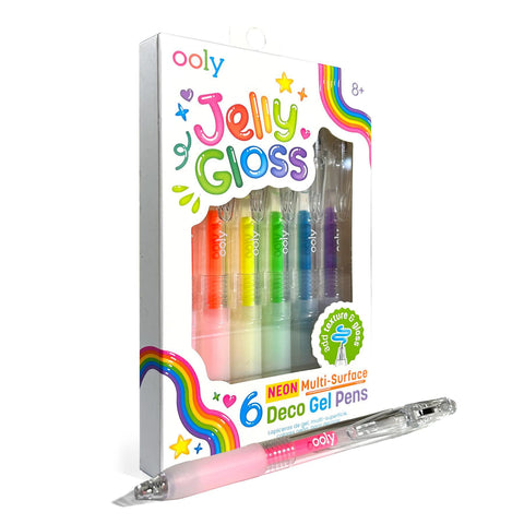 Jelly Gloss Neon Multi-Surface Deco Gel Pens