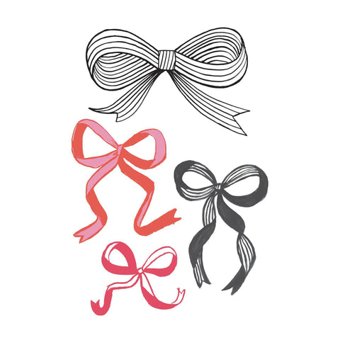 Ribbons + Bows Tattoos