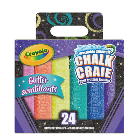 Washable Glitter Chalk Set