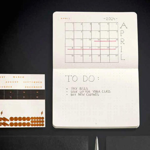 Bullet Journal Pocket, Pack of 3