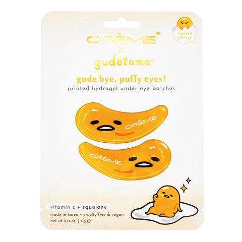 Gudetama Bye, Puffy Eyes! Hydrogel Under Eye Patches