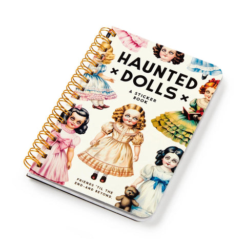 Haunted Dolls Sticker Book