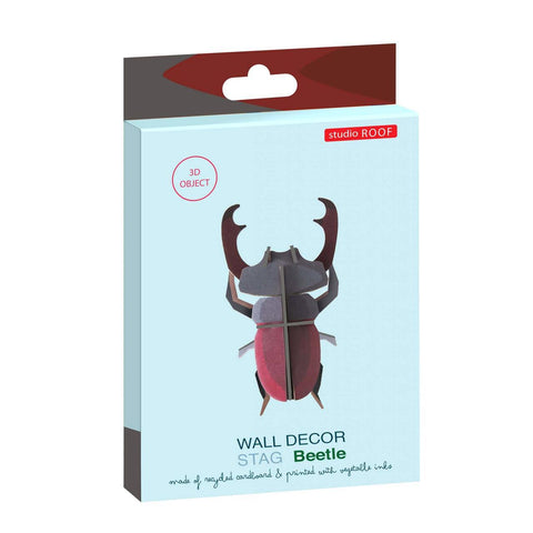Stag Beetle Wall Art Kit