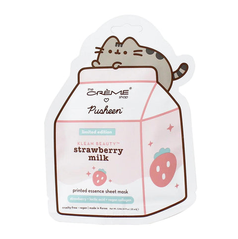 Pusheen Strawberry Milk Sheet Mask
