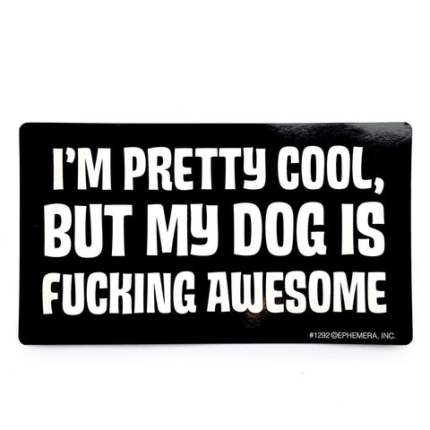Awesome Dog Sticker