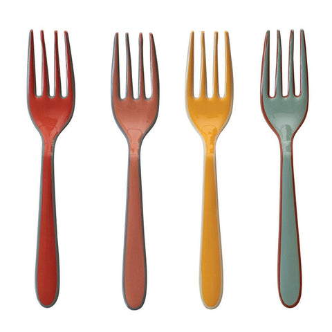 Enameled Stainless Steel Forks