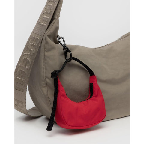 Crescent Bag Charm: Candy Apple