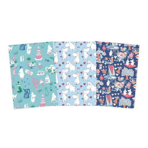 Moomin Classic Midi Notebooks, Set of 3