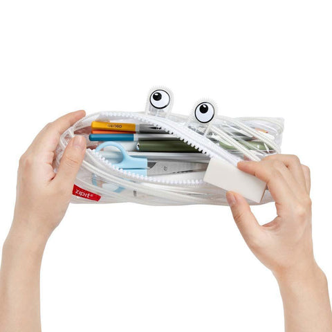 Clear Monster Zipper Pouch