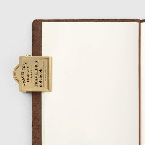 TRAVELER'S notebook, 030 - BRASS Clip