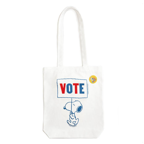 Snoopy VOTE Tote
