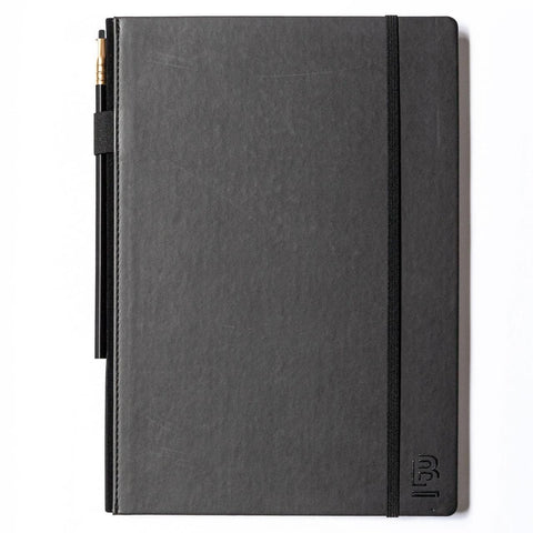 Large Blackwing Slate Blank Notebook, Black