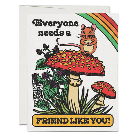 Mouse Friend Card