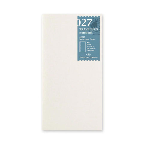 TRAVELER'S notebook, Regular Size, 027 - Watercolor Paper