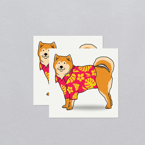 Luau Pup Tattoos
