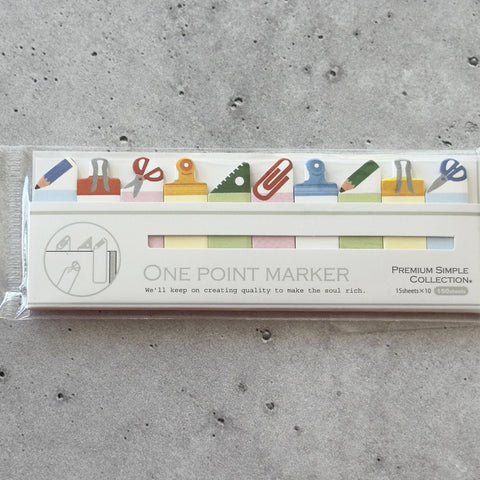 Stationery One Point Marker Sticky Tabs