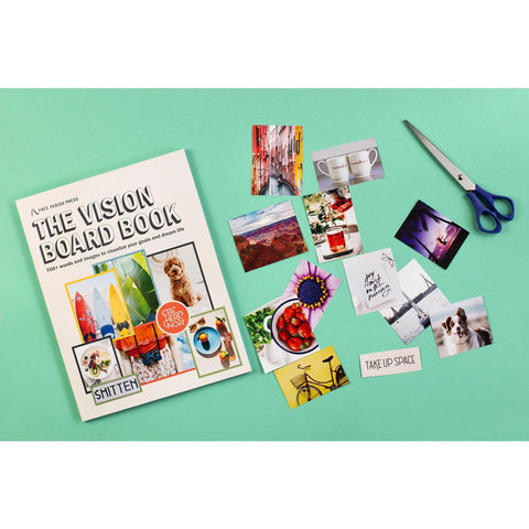 The Vision Board Book: 700+ Words + Images