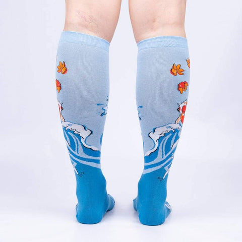 Beauty in Water Knee High Socks