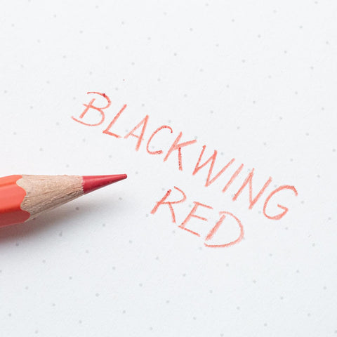 Blackwing Red Pencils